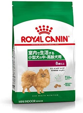 ミニ インドア シニア(室内で生活する小型犬専用フード 中・高齢犬用)